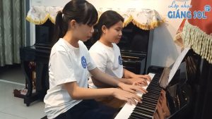 Dòng Sông Danube || Quỳnh Như & Phương Vy, học đàn piano quận 12, trun tâm dạy đàn piano quận 12, dạy đan organ quận 12, dạy guitar quận 12